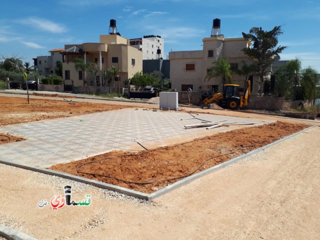 انجاز يتلوه بحر انجازات .. لا يعرف التوقف او حتى المناسبات ... الرئيس عادل بدير  هذا المدخل الجديد لكفرقاسم سيكون جاهز ان شاء الله  